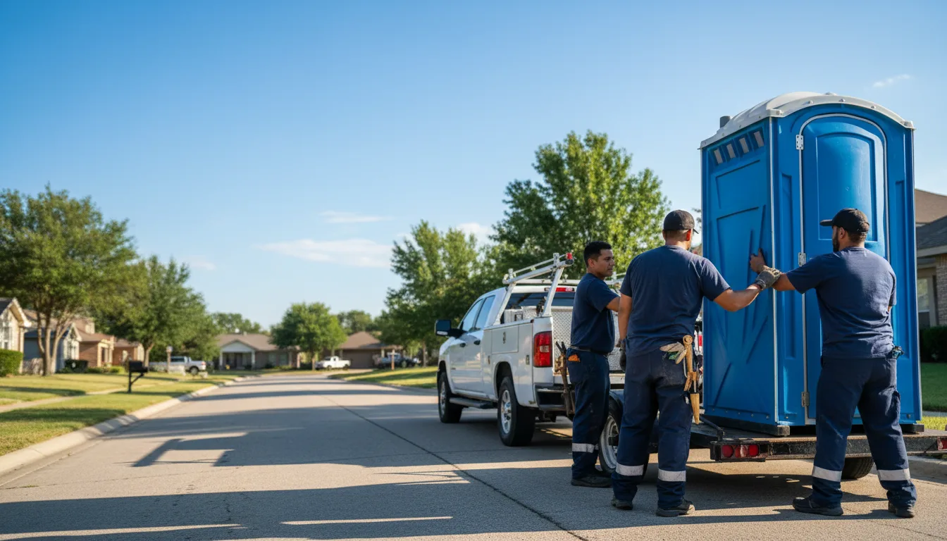 Portable Toilet Rental in Pittsburg, KS near me